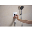 Hansgrohe FixFit Fine Q Raccord mural - sans clapet anti-retour - chrome SW1388216