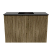 Mondiaz JOYA 60cm toiletmeubel - kleur Dusk - Wastafel FAYE positie Midden 1 kraangat kleur Urban. SW1421643