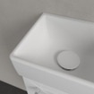 Villeroy & Boch Avento fontein 1 kraangat rechts zonder overloop 36x22cm Ceramic+ stone white SW445852