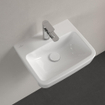 Villeroy & Boch O.novo lave-mains 45x37cm - 1 trou de robinet sans trop-plein CeramicPlus blanc SW448387