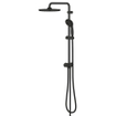 Grohe Vitalio Start Shower System Douche pluie - 250 flex - robinet inverseur - pommeau de douche 2 jets - douchette 1 jet - Noir mat - DESTOCKAGE OUT12542