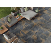Terravito Hozino terrastegel - 59.2x59.2cm - 20mm - gerectificeerd - zwart SW890794