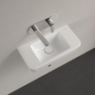 Villeroy & Boch O.novo lave-mains 50x25cm - sans trou de robinet avec trop-plein ceramic+ blanc SW448497