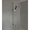 Hotbath Archie Barre de douche - 90cm - sortie murale - flexible de douche 1,5m - douchette - IX INOX316 SW798937