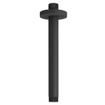 FortiFura Calvi Inbouw Regendoucheset - thermostatisch - plafondarm - 25cm hoofddouche - ronde handdouche - mat zwart SW1130733