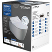 Duravit ME by Starck WC-douche à chasse profonde sans rebord avec fixation dissimulée 37x57cm incl. abattant de WC-douche Slim Sensowash blanc SW85524