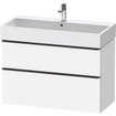 Duravit D-neo Meuble sous vasque 98.4x44.2x62.5cm 2 tiroirs Blanc mat SW641074