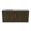 Mondiaz JOYA-DLUX 90cm toiletmeubel - kleur Shadow - Wastafel FAYE positie Links 1 kraangat kleur Oza. SW1425051