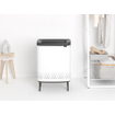 Brabantia Bo Hi Wasbox - 2x45 liter - wit SW1407116