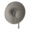 Grohe Essence New Mitigeur de douche encastré - 1 bouton - brushed hard graphite 24057AL1 SW296716
