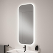 Adema Vygo spiegel - 120x50x2cm - spiegelverwarming en verlichting - ronde hoeken SW925879