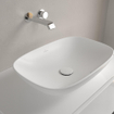 Villeroy & Boch Loop & friends lavabo à poser - 56x38cm - rectang h/s C+ stone white SW644124