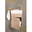 Differnz Hurra Meuble lave-mains - 39,5x52x21,5cm - chêne clair SW1236925