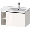 Duravit D-neo Meuble sous vasque 78.4x45.2x44cm 1 tiroir Blanc haute brillance SW641108