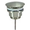 Wiesbaden UniMatch open afvoerplug 5/4'' geborsteld staal SW10734