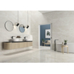 Prissmacer Cerámica Fior Di Bosco Sand Silk Sol et mur céramique - 60x120cm - 10.5mm - rectifié - Blanc SW1406914