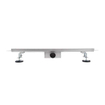 Fortifura Galeria Douchegoot - 50cm - zonder rooster - vloerflens - Geborsteld RVS PVD (RVS) OUTLETSTORE STORE43088