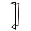 Wiesbaden Loft handdoekrek 95 x 25 x 20 cm mat zwart SW544792