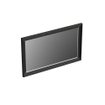 Forzalaqua Reno 2.0 miroir 80x50cm Rectangulaire sans éclairage avec cadre Chêne massif Black oiled SW492684