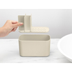 Brabantia ReNew Caddy de salle de bain - 20x10x11cm - beige doux SW798764
