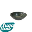 FugaFlow Efficiente Arredo Indian Green Waskom - 43x43x13.5cm - rond - marmer - groen SW1123733