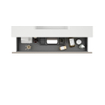 Saniclass Chaci Ensemble meuble de salle de bains - 100x46x55cm - lavabo céramique noir - 1 vasque - 1 trou de robinet - 2 tiroirs - Cotton mat (beige) SW1182342