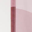 Sealskin terre rideau de douche 180x200 cm polyester rose foncé / blanc cassé SW699517