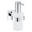 GROHE Start Cube Distributeur de savon - 160ml - avec support - carré - chrome SW878361