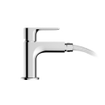 Hansgrohe Rebris e 1-gr bidetmengkraan met pop-up trekwaste matzwart SW803061