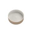 Ideavit Solidthin lavabo 40x40x12.5cm solid surface round matt beige SW857499