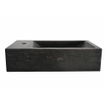 Wiesbaden Raw lave-mains gauche 40x22x10 cm pierre dure adoucie SW72930