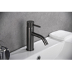 Wiesbaden Ribbd wastafelkraan met coldstart gunmetal SW632115
