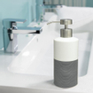 Sealskin Doppio Distributeur savon 6.9x18.3cm Céramique Gris CO361840214