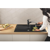 GROHE Start Robinet de cuisine - bas - noir mat SW811177
