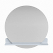 Mondiaz SPOT Miroir de salle de bain - rond 90cm - plan de miroir - couleur Argile SW1235508