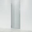 FugaFlow Efficiente Vetro Porte de douche - 80x200cm - sans profilé - verre de sécurité - anti-calcaire - chrome SW1123548