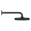GROHE Tempesta 210 Hoofddouche - 21cm - 1 straalsoort - wandarm 28.6cm - mat zwart SW1077257