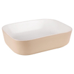 Differnz ZENA Waskom - 48x38x13cm - keramiek - beige/wit SW1236915