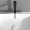 Villeroy & Boch Dawn ensemble de robinet à une poignée rehaussé - noir mat SW974135