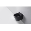FugaFlow Eccelente Pietra Wandclosetpack - 36.3x51.7cm - diepspoel - rimless - 35mm zitting - mat zwart SW1469370
