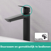 Hansgrohe Logis Robinet lavabo 240 pour vasque mat noir SW918472