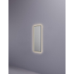 Hotbath &MORE Miroir éclairage LED direct et indirect changement de couleur dimmable avec télécommande Noir brossé PVD SW1246045