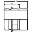 Uponor RS adapter punstuk RS RS2-2"bu modulair systeem 7453383