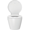 Duravit Starck 1 lunette de toilette avec fermeture amortie Blanc 0290305