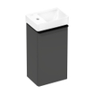 Hansgrohe Xelu Q lave-mains - 36x25cm - tablette à gauche - 1 trou de robinet - sans trop-plein - smartclean - blanc SW1009838