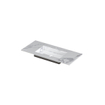 INK Post wastafel - 100x45x1cm - 1 wasbak - 1 kraangat - keramiek Statuario glans SW693237