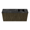Mondiaz JOYA-DLUX 90cm toiletmeubel - kleur Shadow - Wastafel FAYE positie Rechts Zonder kraangat kleur Lava. SW1422844