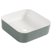 Differnz Nila vasque - 38x38x13cm - céramique - vert SW1566369