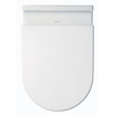 Duravit Philippe Starck 3 WC suspendu à fond creux et fixation cachée Blanc 0293315