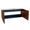 Mondiaz JOYA-DLUX 100cm toiletmeubel - kleur Ruby - Wastafel FAYE positie Midden 1 kraangat kleur Nata. SW1425435